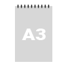 A3 vertikaalne (30x40)
