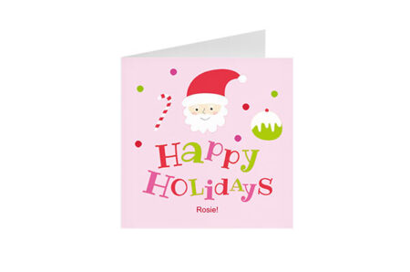 Postkaart Happy Holidays