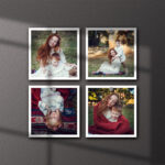 Instafoto väike valge raam