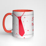 Isadepäeva kruus Roosa lips