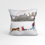 Oma pildiga jõuluteemaline padi