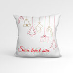 Oma pildiga jõuluteemaline padi