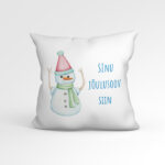 Oma pildiga jõuluteemaline padi