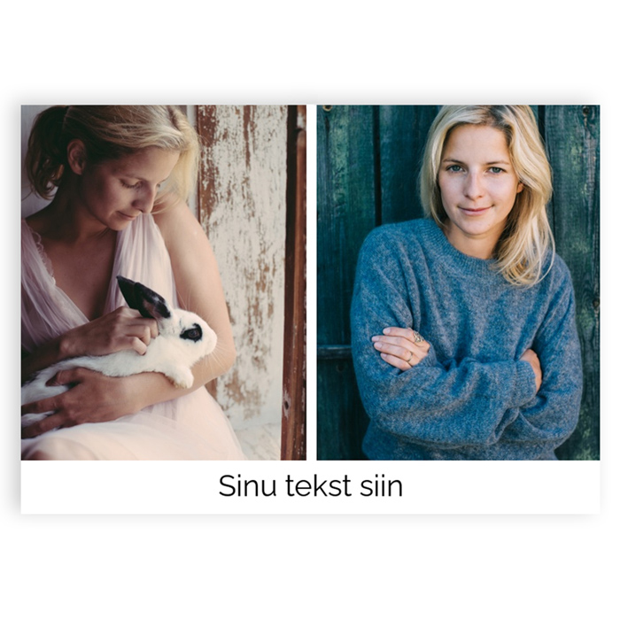 Trio kalender oma pildiga