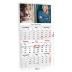 Trio kalender oma pildiga