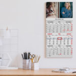 Trio kalender oma pildiga