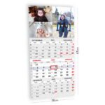 Trio kalender oma pildiga