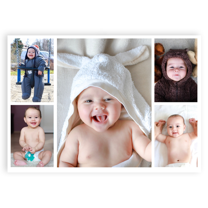 Trio kalender oma pildiga