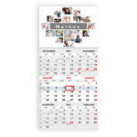 Trio kalender oma pildiga