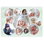 Trio kalender oma pildiga