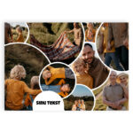 Trio kalender oma pildiga