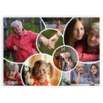 Trio kalender oma pildiga