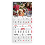 Trio kalender oma pildiga