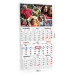 Trio kalender oma pildiga