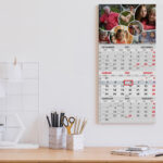 Trio kalender oma pildiga