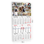 Trio kalender oma pildiga