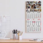 Trio kalender oma pildiga