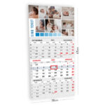 Trio kalender oma pildiga