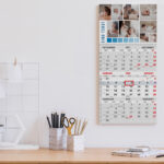Trio kalender oma pildiga