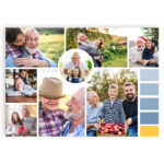 Trio kalender oma pildiga