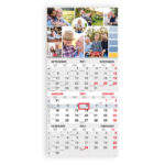 Trio kalender oma pildiga