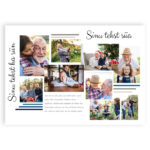 Trio kalender oma pildiga