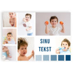 Trio kalender oma pildiga