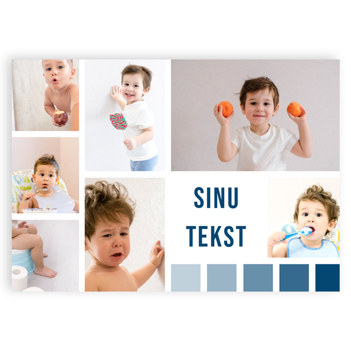 Trio kalender oma pildiga