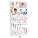 Trio kalender oma pildiga
