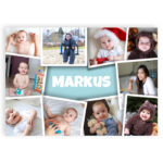 Trio kalender oma pildiga