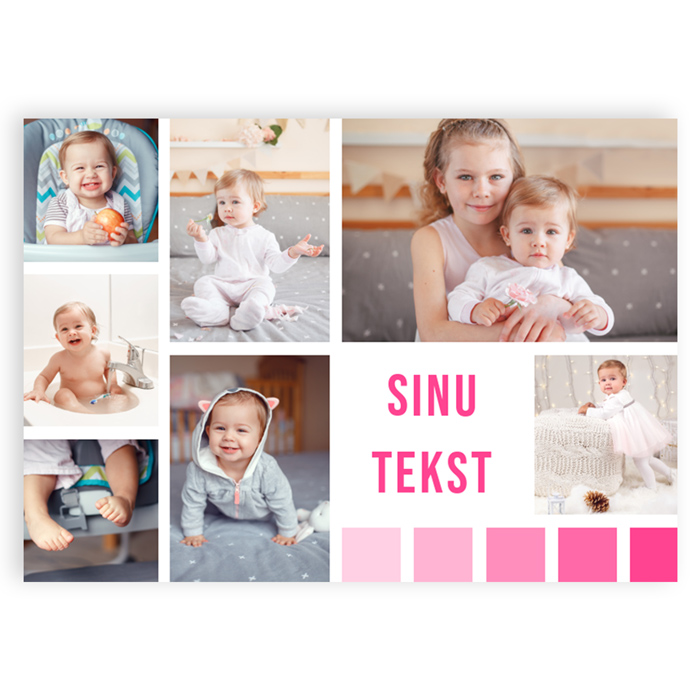 Trio kalender oma pildiga