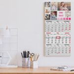 Trio kalender oma pildiga