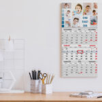 Trio kalender oma pildiga