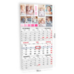 Trio kalender oma pildiga