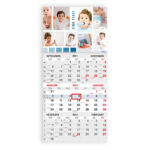 Trio kalender oma pildiga
