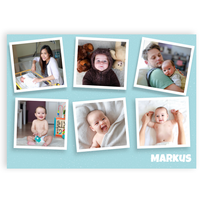 Trio kalender oma pildiga