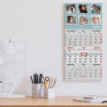 Trio kalender oma pildiga