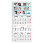 Trio kalender oma pildiga
