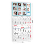 Trio kalender oma pildiga