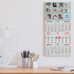 Trio kalender oma pildiga
