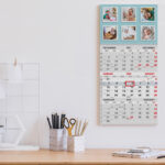 Trio kalender oma pildiga