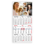 Trio kalender oma pildiga