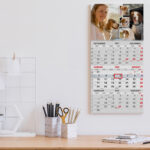 Trio kalender oma pildiga