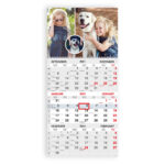 Trio kalender oma pildiga