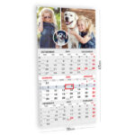 Trio kalender oma pildiga