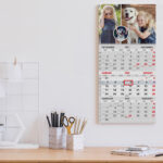 Trio kalender oma pildiga