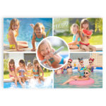 Trio kalender oma pildiga