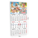 Trio kalender oma pildiga