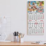 Trio kalender oma pildiga