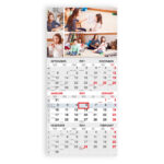 Trio kalender oma pildiga